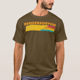 Hendersonville Tennessee Vintag Distressed Souven T-Shirt