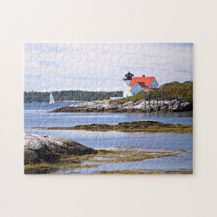 Hendricks Hauptleuchtturm, Southport Insel Maine