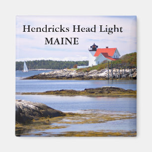 Hendricks Head Light, Maine Magnet