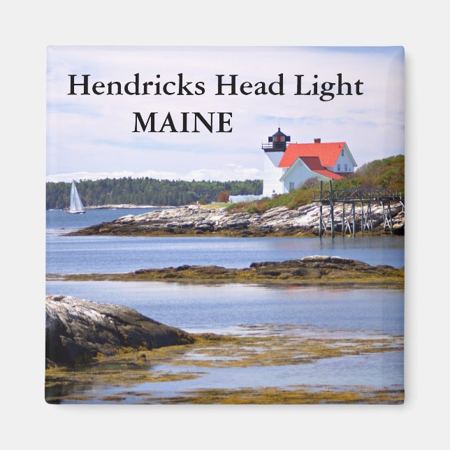 Hendricks Head Light, Maine Magnet (Vorne)