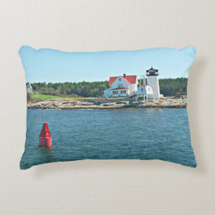 Hendricks Head Lighthouse, Maine Accent Pillow Dekokissen