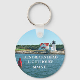 Hendricks Head Lighthouse, Maine Schlüsselanhänger