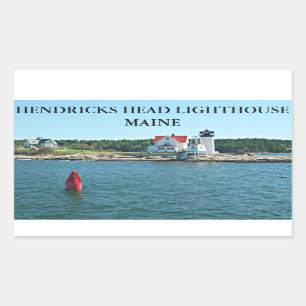 Hendricks Head Lighthouse, Maine Stickers