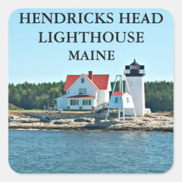 Hendricks Head Lighthouse, Maine Stickers