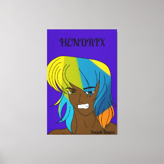 HENDRIX LEINWANDDRUCK