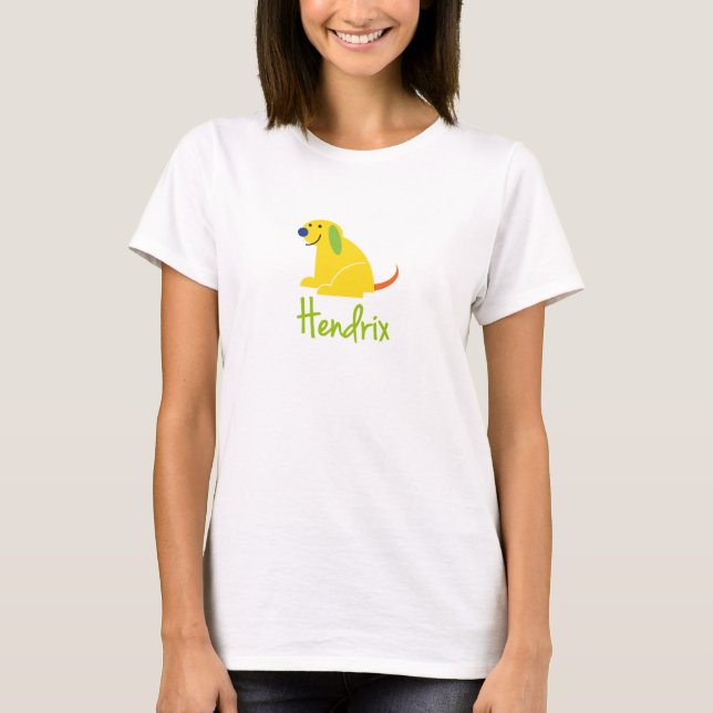 Hendrix Liebe-Welpen T-Shirt (Vorderseite)