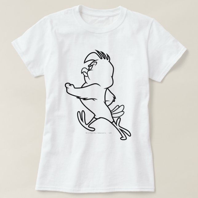 Henery Hawk Walking T-Shirt (Design vorne)
