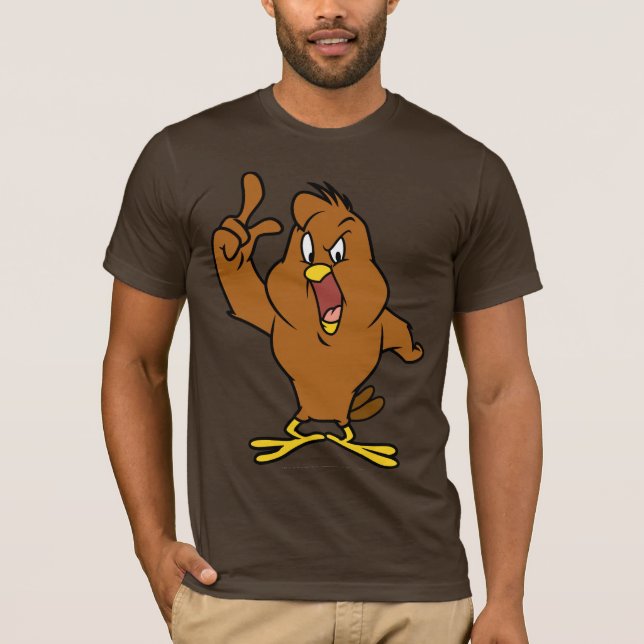 Henery Hawk Yelling T-Shirt (Vorderseite)
