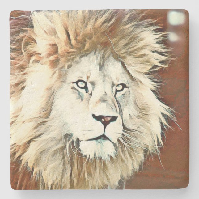 Hengst Steinuntersetzer (Vorderseite)