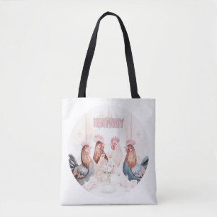 Hengstparty Design   Mädchenhafte Rosa Hennen Jung Tasche