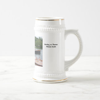 Henley auf Themse-Klassikerbooten Bierglas