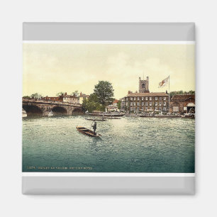 Henley auf Themse, rotem Löwe-Hotel, London und Magnet