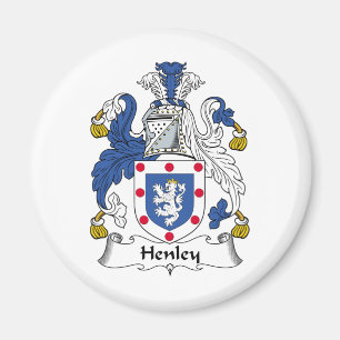 Henley Familienwappen Magnet