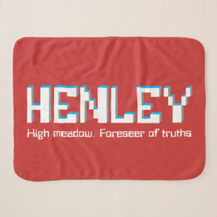 Henley Jungs nennen und verstehen Pixel Textgamer Sherpadecke