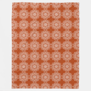 Henna Mandala Fleecedecke