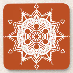 Henna Mandala Untersetzer