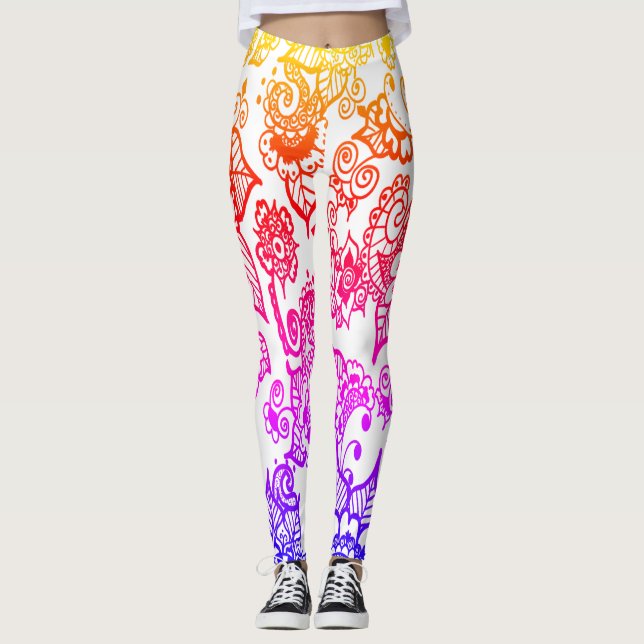Henna-, mehrfarbig leggings (Vorderseite)