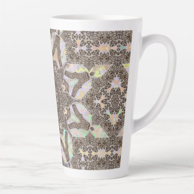 Henna Phoenix Original Art Mandala Cup Tasse (Rechts)
