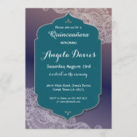 Hennastrauch-Juwel Quinceanera Geburtstags-Party