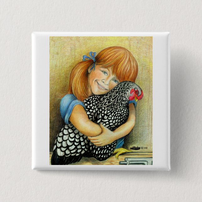 Henne Hugger Button (Vorderseite)