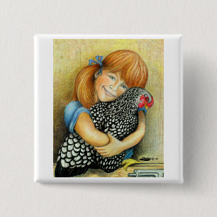 Henne Hugger Button