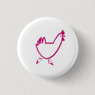 Henne-Party-Knopf-Abzeichen Button