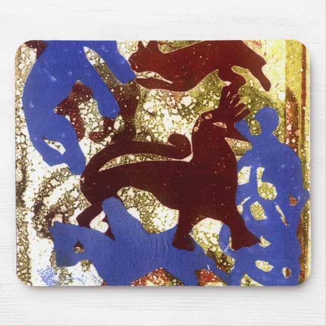 Henne-Party Mousepad (Vorne)