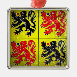 Hennegau Ornament Aus Metall