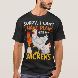 Hennenhühner-Bauer-Zuchtbetrieb T-Shirt