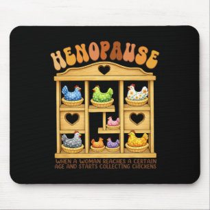 Hennenpause Frauen sammeln Huhn, Huhn im Nest, Huh Mousepad