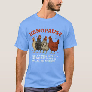 Hennenpause Frauen sammeln Huhn Lustig Farm Chic T-Shirt