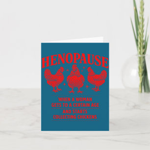Hennenpause Hühner Humor Landwirtschaft Geflügel Karte
