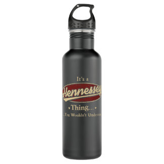 HENNESSEY Sache Name Wasser Flasche Edelstahlflasche