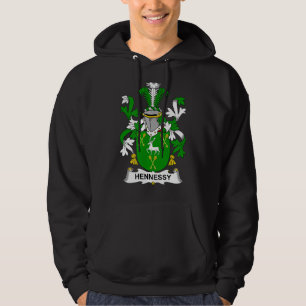 Hennessy Coat of Arms Familienwappen Hoodie