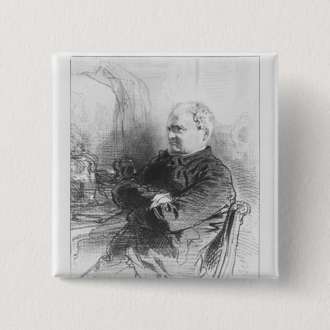 Henri Bonaventura Monnier Button (Vorderseite)
