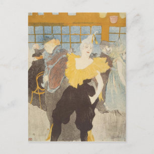 Henri de Toulouse-Lautrec   Clownesse im R Postkarte
