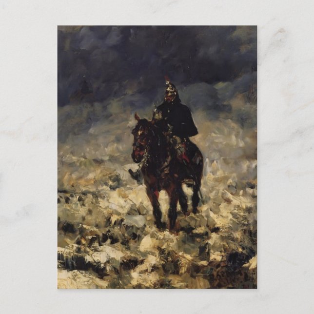 Henri de Toulouse-Lautrec-Cuirassier Postkarte (Vorderseite)