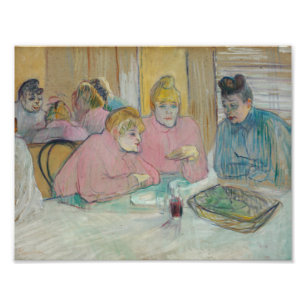 Henri de Toulouse-Lautrec - Damen im Speisesaal Fotodruck