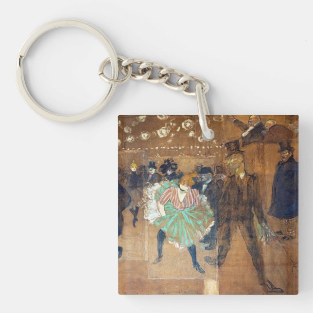 Henri de Toulouse-Lautrec - Danse à la Rouge (Devant)