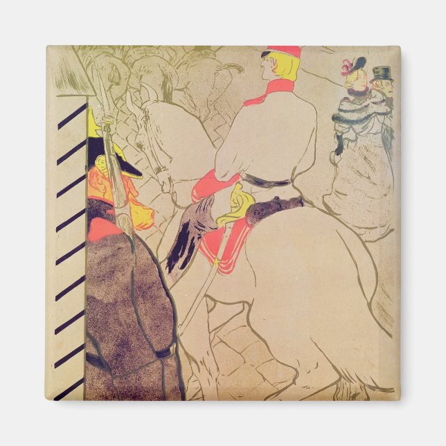Henri de Toulouse-Lautrec | Das deutsche Babylon,  Magnet (Vorne)