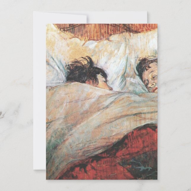 Henri De Toulouse Lautrec Einladung (Vorderseite)