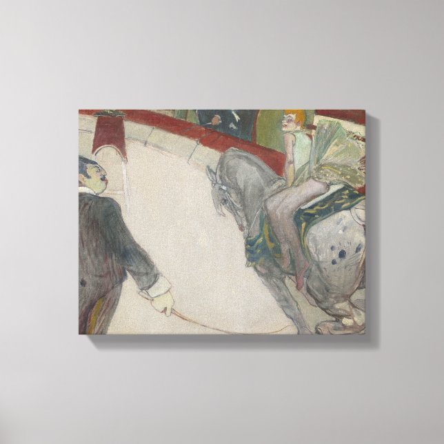 Henri de Toulouse-Lautrec - Equestrienne Leinwanddruck (Vorderseite)