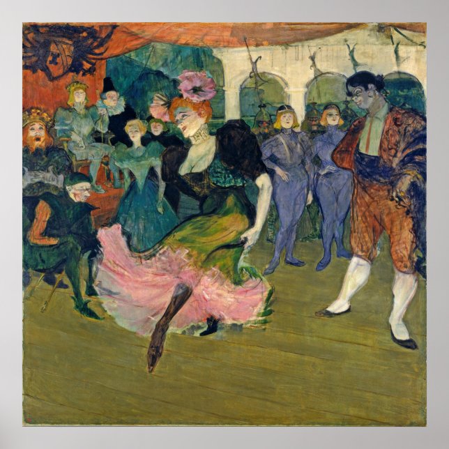 Henri de Toulouse-Lautrec | Karte: Magellans Reise Poster (Vorne)