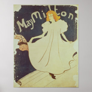 Henri de Toulouse-Lautrec May Milton, France Poster