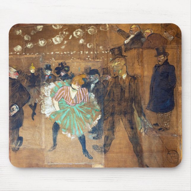 Henri de Toulouse-Lautrec - Tanz auf dem Rouge Mousepad (Vorne)