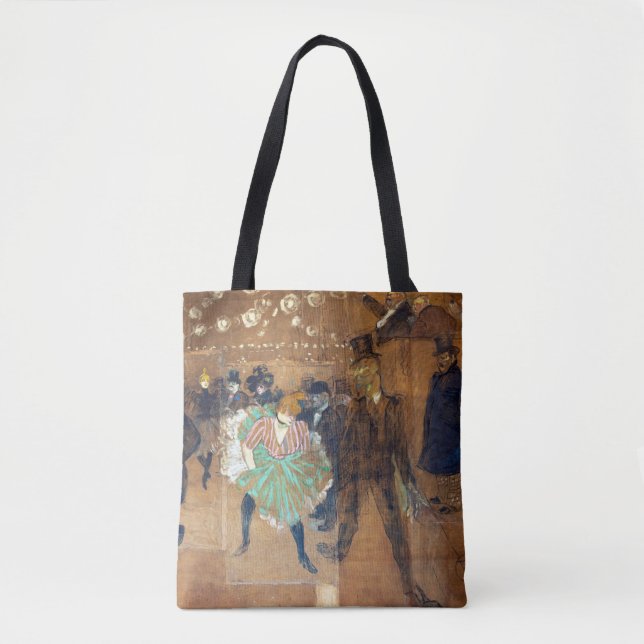 Henri de Toulouse-Lautrec - Tanz auf dem Rouge Tasche (Vorderseite)