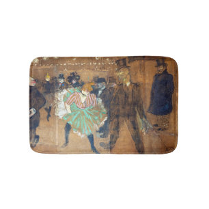 Henri de Toulouse-Lautrec - Tanz im Rouge Badematte
