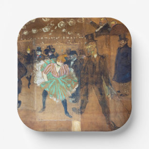 Henri de Toulouse-Lautrec - Tanz im Rouge Pappteller