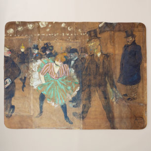 Henri de Toulouse-Lautrec - Tanz im Rouge Sherpadecke