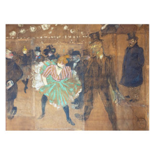 Henri de Toulouse-Lautrec - Tanz im Rouge Tischdecke